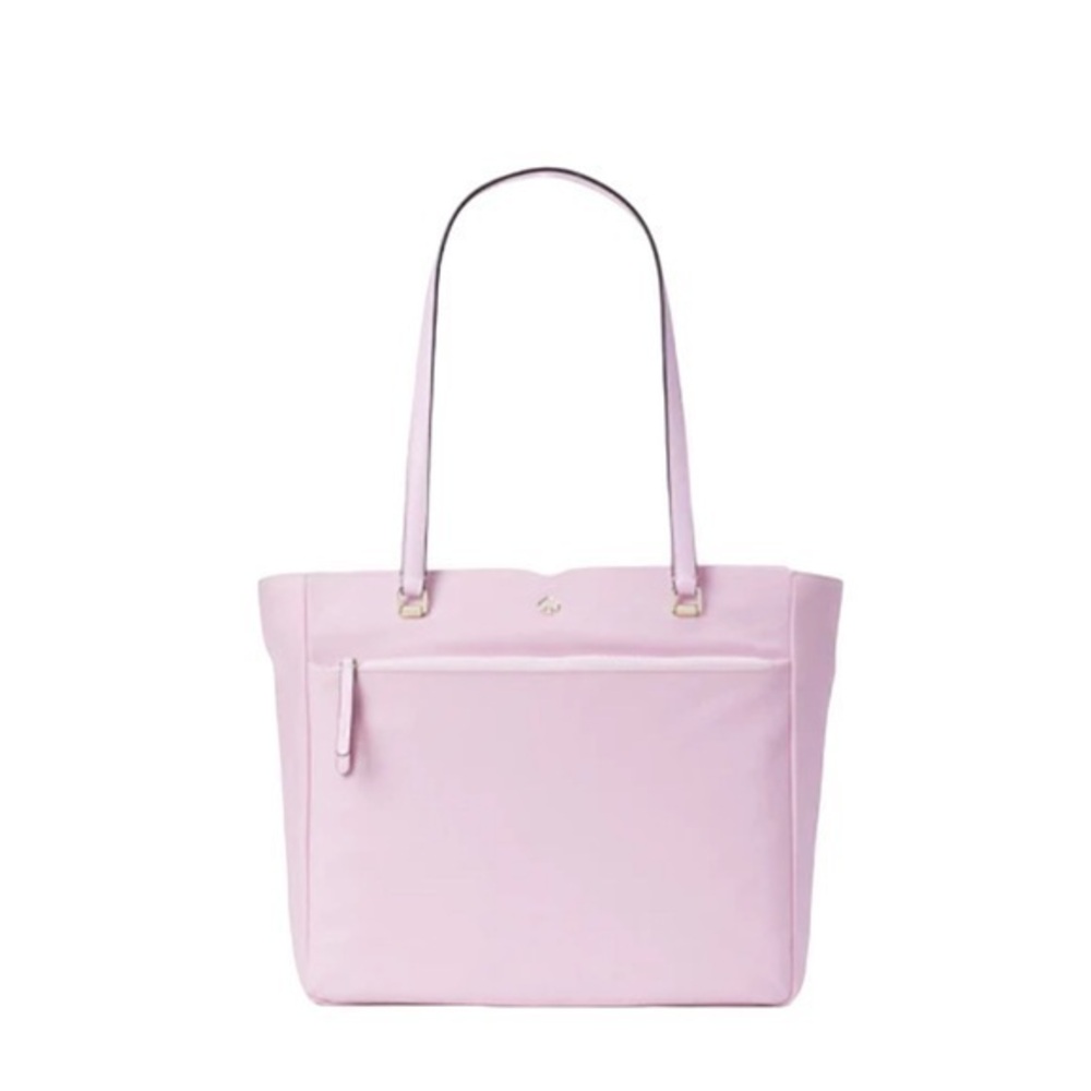 Kate Spade Jae Light Pink Nylon‎ Large Tote Shoulder Bag